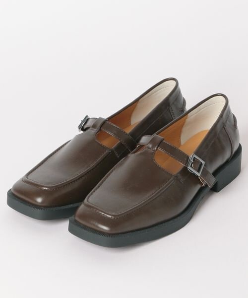 LOWRYS FARM（ローリーズファーム）の「Ｔストラップシューズ（シューズ・レディース・ブラック09/ダークブラウン58・M(23-23.5)/L(24-24.5)）」の14枚目の写真