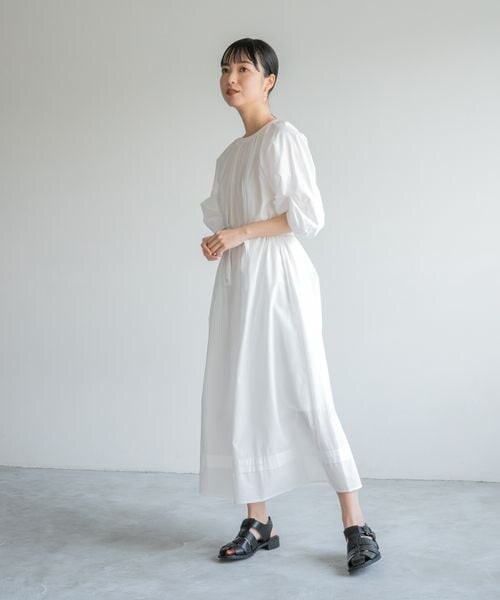 LOWRYS FARM(ローリーズファーム)の「スカシショートベスト2Pワンピース(ワンピース/ドレス・レディース・アイボリー08/ブラック09/ブラウン58/グリーン75・F)」の7枚目の写真