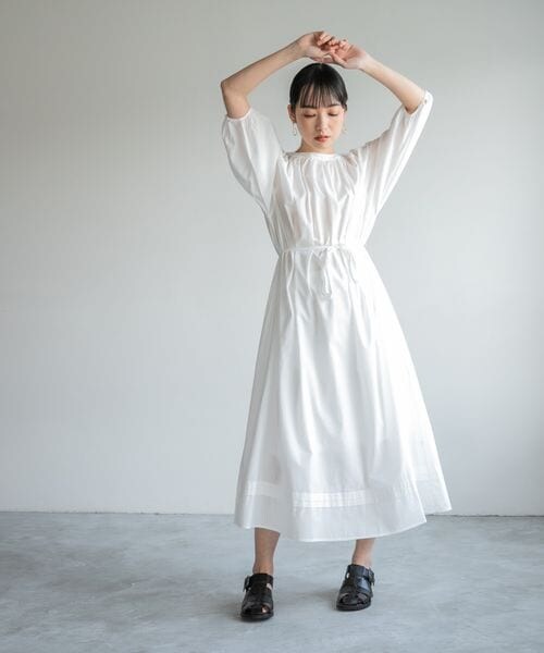 LOWRYS FARM(ローリーズファーム)の「スカシショートベスト2Pワンピース(ワンピース/ドレス・レディース・アイボリー08/ブラック09/ブラウン58/グリーン75・F)」の6枚目の写真