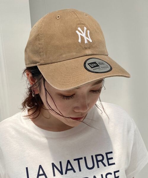 LOWRYS FARM(ローリーズファーム)の「CASUAL CLASSIC CAP(帽子・レディース・ブラック09/ベージュ52・F)」の7枚目の写真