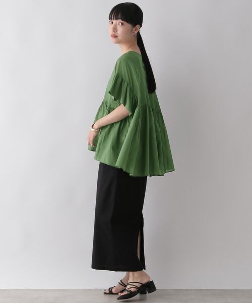 LOWRYS FARM（ローリーズファーム）の「ボイルフリルチュニック
