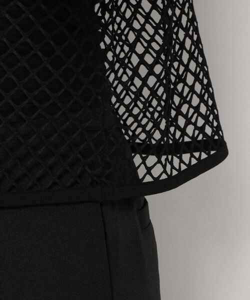 PAGEBOY（ページボーイ）の「カットメッシュプルオーバー（トップス・レディース・オフホワイト05/ブラック09/ブルー83・F）」の19枚目の写真
