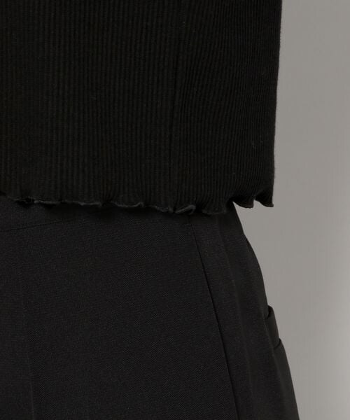 PAGEBOY(ページボーイ)の「テレコメローコンパクトTシャツ(トップス・レディース・オフホワイト05/ブラック09/グレージュ12/ロイヤルブルー83・F)」の18枚目の写真