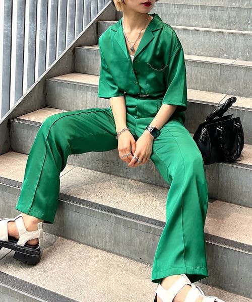 Pretty Greenボアカラージップアップボンバー10月30日までお値下げ中 アクリポイント スクリーン スモーク ストリート 50mmロング
