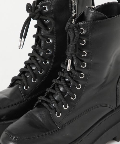 PAGEBOY（ページボーイ）の「ARMYブーツ（シューズ・レディース・オフホワイト05/ブラック09/ターコイズ79・M(23.5cm)/L(24.5cm)）」の18枚目の写真