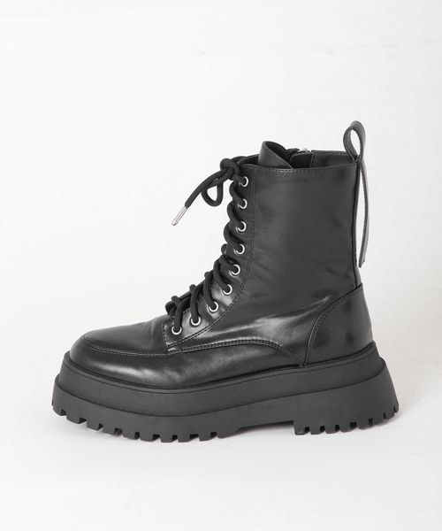 PAGEBOY（ページボーイ）の「ARMYブーツ（シューズ・レディース・オフホワイト05/ブラック09/ターコイズ79・M(23.5cm)/L(24.5cm)）」の14枚目の写真