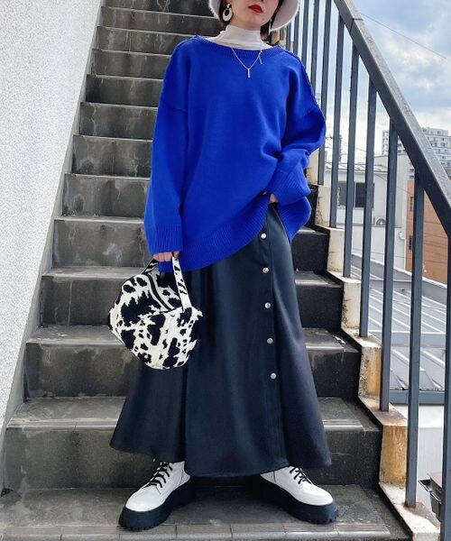 PAGEBOY（ページボーイ）の「ARMYブーツ（シューズ・レディース・オフホワイト05/ブラック09/ターコイズ79・M(23.5cm)/L(24.5cm)）」の6枚目の写真