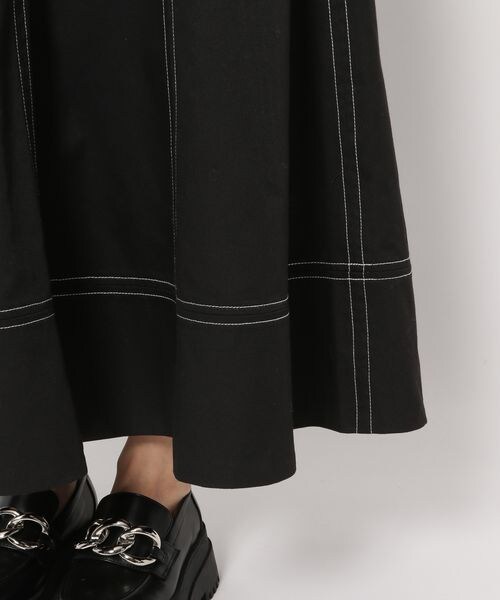 PAGEBOY(ページボーイ)の「チノステッチフレアスカート(スカート・レディース・ブラック09/グレージュ12・F)」の15枚目の写真