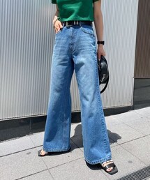 PAGEBOY | サステナデニムワイドフレア(パンツ)