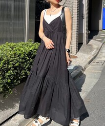 PAGEBOY | コットンボイルティアードキャミワンピース(ワンピース/ドレス)