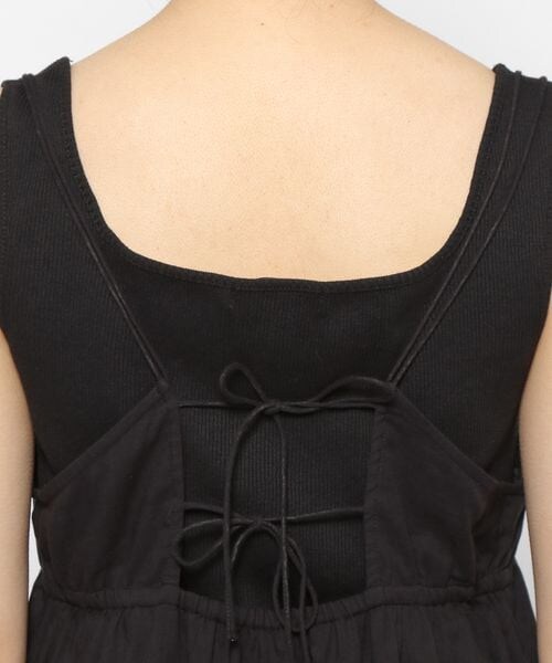 PAGEBOY（ページボーイ）の「コットンボイルティアードキャミワンピース（ワンピース/ドレス・レディース・ブラック09/ベージュ55/ロイヤル83・F）」の16枚目の写真