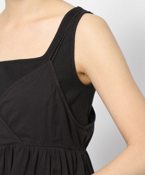 PAGEBOY（ページボーイ）の「コットンボイルティアードキャミワンピース（ワンピース/ドレス・レディース・ブラック09/ベージュ55/ロイヤル83・F）」の13枚目の写真