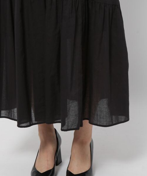 PAGEBOY（ページボーイ）の「コットンボイルティアードキャミワンピース（ワンピース/ドレス・レディース・ブラック09/ベージュ55/ロイヤル83・F）」の14枚目の写真