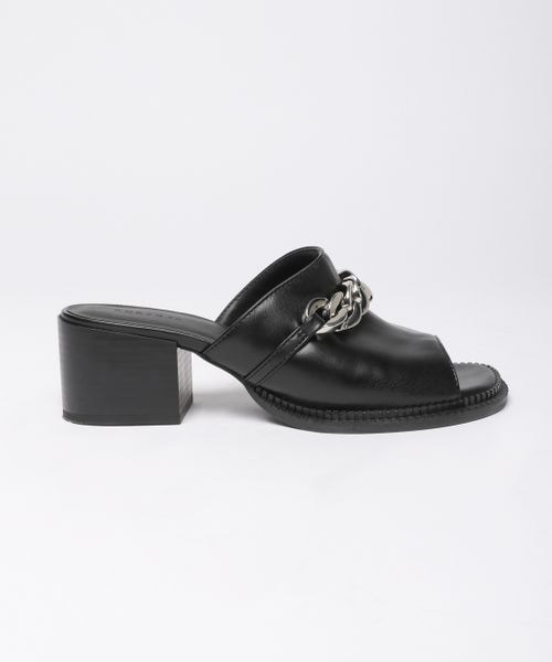 PAGEBOY（ページボーイ）の「スクエアタンクチェーンサンダル（シューズ・レディース・オフホワイト05/ブラック09・M(23.5cm)/L(24.5cm)）」の9枚目の写真