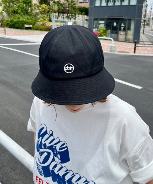 PAGEBOY（ページボーイ）の「メトロバケハ（帽子・レディース・ブラック09/カーキ78/デニム85・FREE）」の4枚目の写真