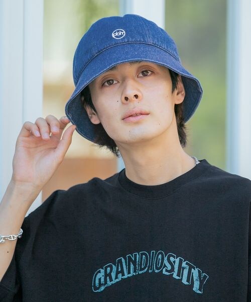 PAGEBOY（ページボーイ）の「メトロバケハ（帽子・レディース・ブラック09/カーキ78/デニム85・FREE）」の6枚目の写真