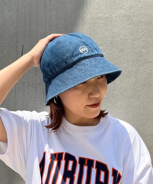 PAGEBOY（ページボーイ）の「メトロバケハ（帽子・レディース・ブラック09/カーキ78/デニム85・FREE）」の7枚目の写真