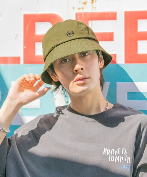 PAGEBOY（ページボーイ）の「メトロバケハ（帽子・レディース・ブラック09/カーキ78/デニム85・FREE）」の2枚目の写真