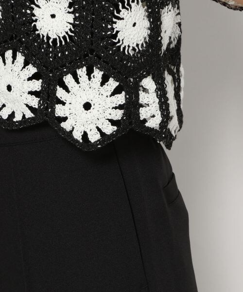 PAGEBOY(ページボーイ)の「クロシェライクショートカーディガン(トップス・レディース・ブラック09/ライム72/ブルー83・F)」の22枚目の写真