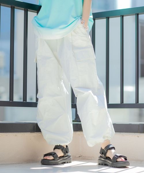 PAGEBOY（ページボーイ）の「ワークスノーパンツ（パンツ・レディース・ホワイト05/ブラック09/イエロー68/カーキ78・M/L）」の9枚目の写真