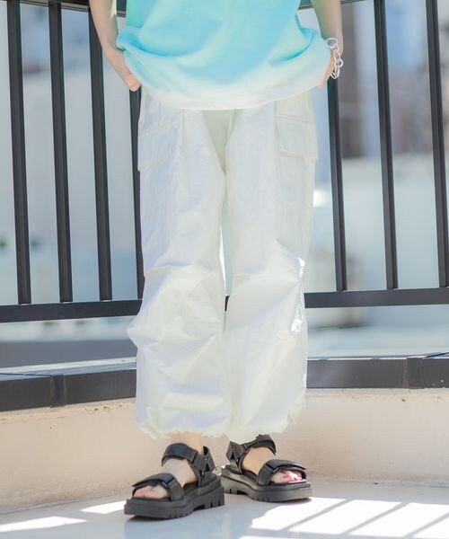 PAGEBOY（ページボーイ）の「ワークスノーパンツ（パンツ・レディース・ホワイト05/ブラック09/イエロー68/カーキ78・M/L）」の10枚目の写真