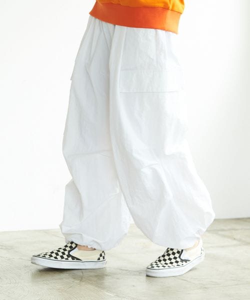 PAGEBOY（ページボーイ）の「ワークスノーパンツ（パンツ・レディース・ホワイト05/ブラック09/イエロー68/カーキ78・M/L）」の5枚目の写真