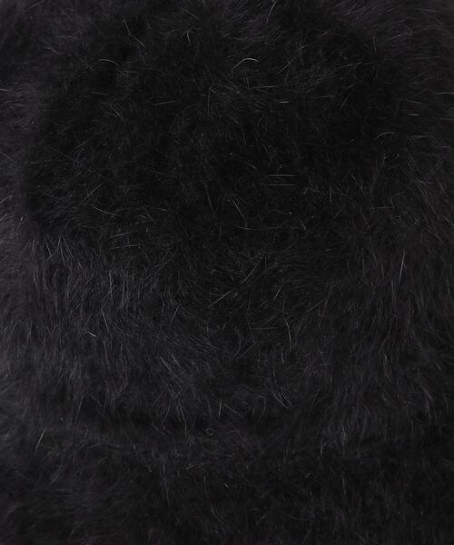 PAGEBOY（ページボーイ）の「アンゴラバケハ（帽子・レディース・オフホワイト05/ブラック09・F）」の10枚目の写真