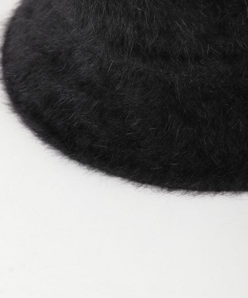 PAGEBOY（ページボーイ）の「アンゴラバケハ（帽子・レディース・オフホワイト05/ブラック09・F）」の8枚目の写真