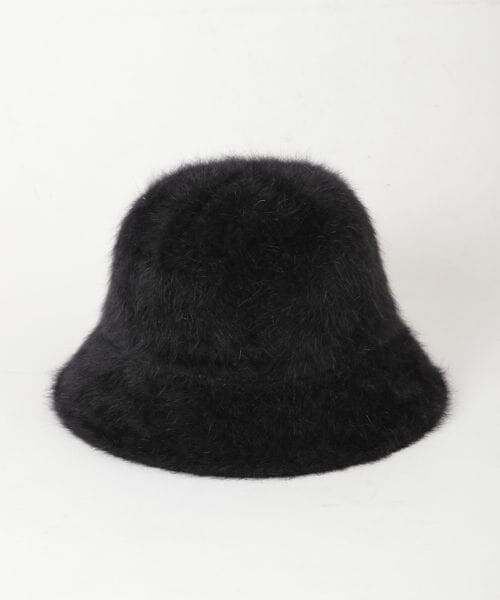 PAGEBOY（ページボーイ）の「アンゴラバケハ（帽子・レディース・オフホワイト05/ブラック09・F）」の6枚目の写真