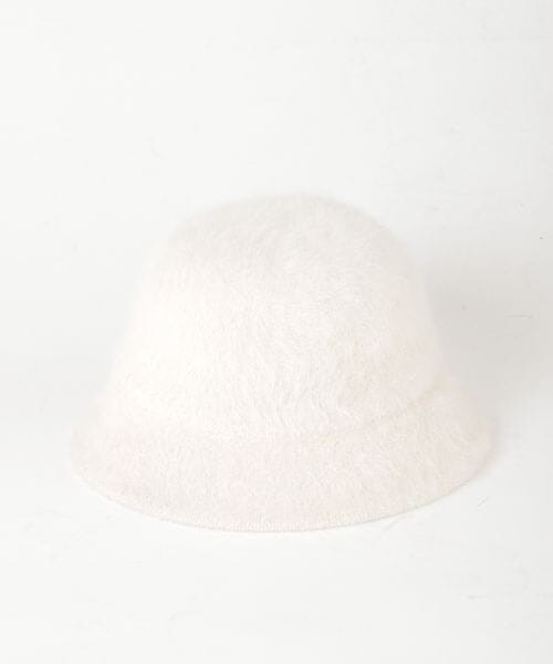 PAGEBOY（ページボーイ）の「アンゴラバケハ（帽子・レディース・オフホワイト05/ブラック09・F）」の4枚目の写真