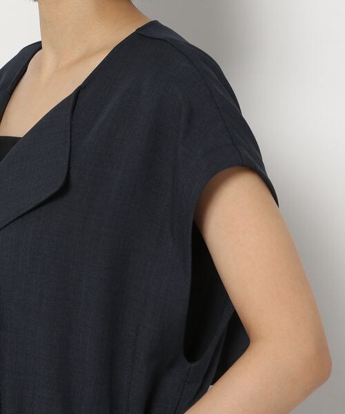 PAGEBOY（ページボーイ）の「トレンチロングジレ（ジャケット/アウター・レディース・ベージュ55/ネイビー88・F）」の18枚目の写真