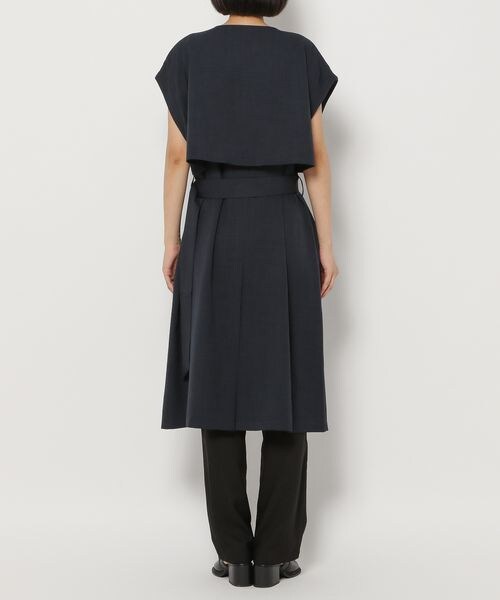 PAGEBOY（ページボーイ）の「トレンチロングジレ（ジャケット/アウター・レディース・ベージュ55/ネイビー88・F）」の16枚目の写真