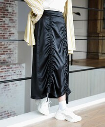 RAGEBLUE（レイジブルー）の「ドローコードサテンスカート（スカート）」