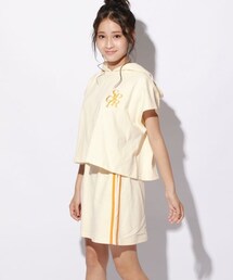 repipi armario（レピピ アルマリオ）の「☆セットアイテム☆ロゴシシュウパーカーセットアップ（フォーマルスーツ/小物・レディース）」