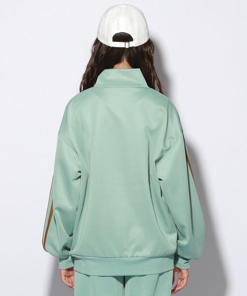 repipi armario（レピピ アルマリオ）の「☆WEB先行予約☆トラックジャケット（トップス・レディース・ブラック09/ミント72・M(150~160cm)/L(160cm~)）」の7枚目の写真