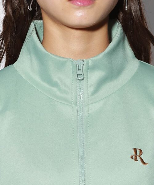 repipi armario（レピピ アルマリオ）の「☆WEB先行予約☆トラックジャケット（トップス・レディース・ブラック09/ミント72・M(150~160cm)/L(160cm~)）」の8枚目の写真