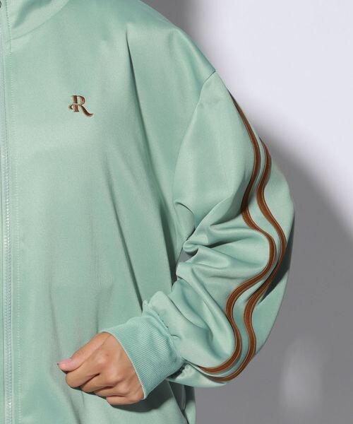 repipi armario（レピピ アルマリオ）の「☆WEB先行予約☆トラックジャケット（トップス・レディース・ブラック09/ミント72・M(150~160cm)/L(160cm~)）」の9枚目の写真