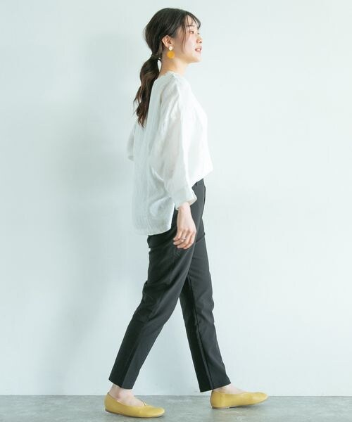 studio CLIP(スタディオクリップ)の「誰でも美脚パンツ(パンツ・レディース・ブラック19/アイボリー52/ベージュ55/グリーン70/カーキ78/ラベンダー95・S/M/L/PM/PL/LL/3L/4L)」の20枚目の写真