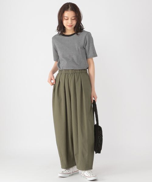 studio CLIP（スタディオクリップ）の「ゆったりパフパンツ[プラスサイズあり]（パンツ・レディース・キャメル54/カーキ78/ブルー80・M/L/LL(WEB限定)/3L(WEB限定)/4L(WEB限定)）」の16枚目の写真