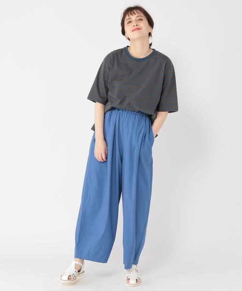 studio CLIP（スタディオクリップ）の「ゆったりパフパンツ[プラスサイズあり]（パンツ・レディース・キャメル54/カーキ78/ブルー80・M/L/LL(WEB限定)/3L(WEB限定)/4L(WEB限定)）」の13枚目の写真