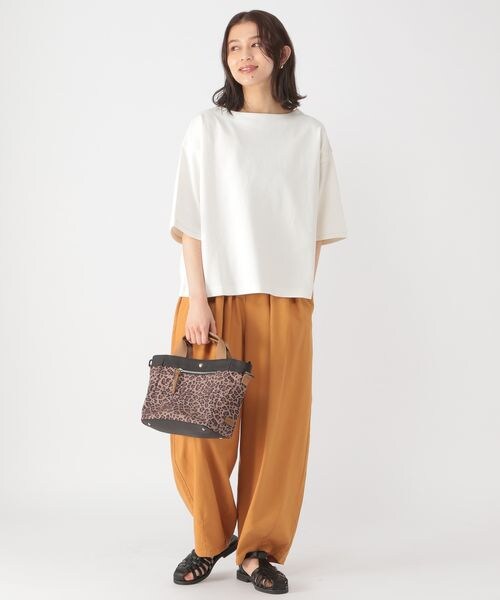 studio CLIP（スタディオクリップ）の「ゆったりパフパンツ[プラスサイズあり]（パンツ・レディース・キャメル54/カーキ78/ブルー80・M/L/LL(WEB限定)/3L(WEB限定)/4L(WEB限定)）」の15枚目の写真