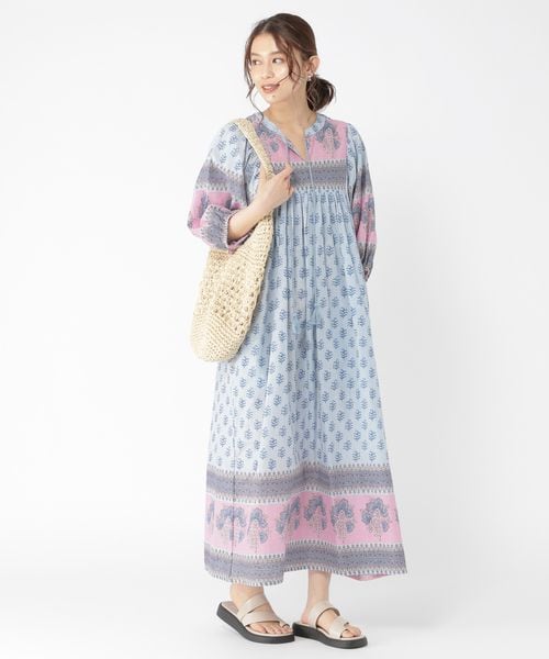 studio CLIP（スタディオクリップ）の「インドタッセル付きワンピース