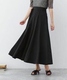 mysty woman | サイドギャザーフレアスカート(スカート)