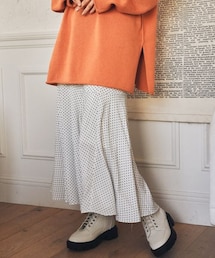 mysty woman | ドット柄マーメイドスカート(スカート)