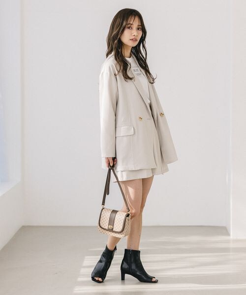 mysty woman（ミスティウーマン）の「オープントゥブーツ（シューズ・レディース・アイボリー08/ブラック09・M/L）」の5枚目の写真