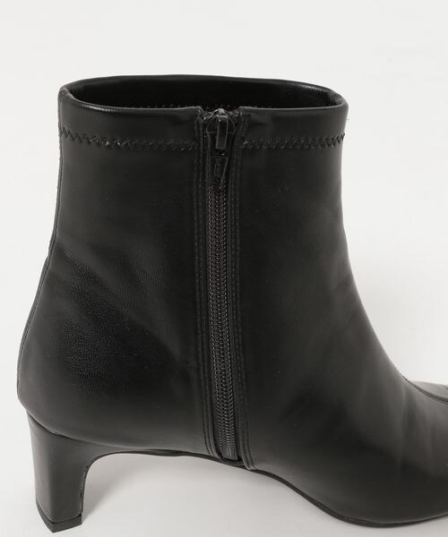 mysty woman（ミスティウーマン）の「オープントゥブーツ（シューズ・レディース・アイボリー08/ブラック09・M/L）」の12枚目の写真