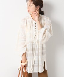 IENA（イエナ）の「LUNE ジャガードボーダーチュニック（その他）」