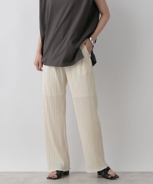 LOWRYS FARM（ローリーズファーム）の「ドビープリーツイージーパンツ