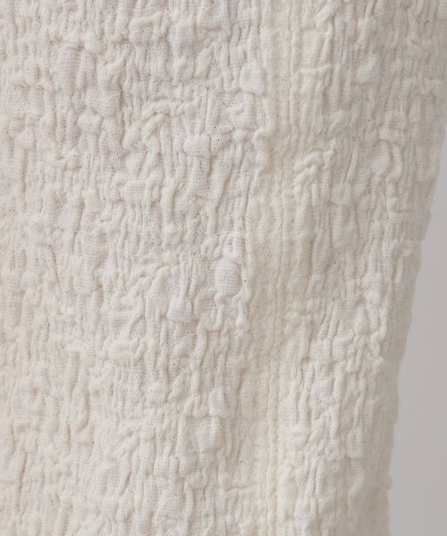 LOWRYS FARM（ローリーズファーム）の「フクレジャガードカットパンツ（パンツ・レディース・アイボリー08/ブラック09/ブラウン58/イエロー65・F）」の19枚目の写真