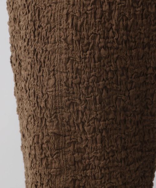 LOWRYS FARM（ローリーズファーム）の「フクレジャガードカットパンツ（パンツ・レディース・アイボリー08/ブラック09/ブラウン58/イエロー65・F）」の21枚目の写真